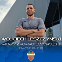 Wojciech Leszczyński dołącza do drużyny Polonii Bytom w sezonie 2025/26