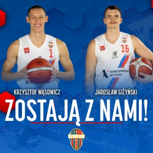 Dwa filary zostają w koszykarskiej Polonii Bytom na kolejny sezon
