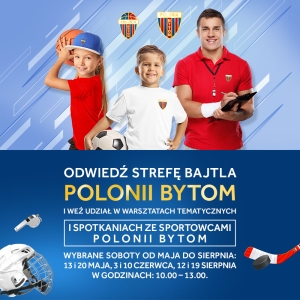 Niebiesko-czerwone soboty: Strefa Bajtla Polonii Bytom w Atrium Plejada
