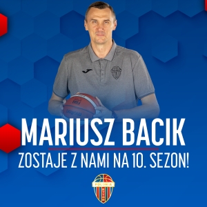 Mariusz Bacik przedłużył kontrakt z Polonią Bytom