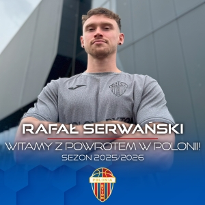 Rafał Serwański ponownie w Niebiesko-czerwonych barwach